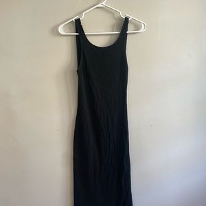 Black Backless Dress